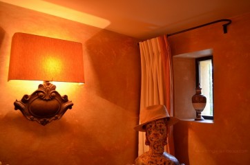 Tringle à rideaux provençale naissance simple 12 sur-mesure en fer forgé