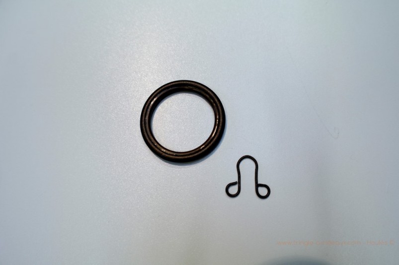 Anneau Houlès © pour tringle à rideaux - lyre détachable