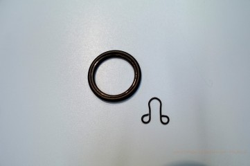 Anneau Houlès © pour tringle à rideaux - lyre détachable