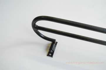 Tringle à rideaux provençale naissance double 16 - détail