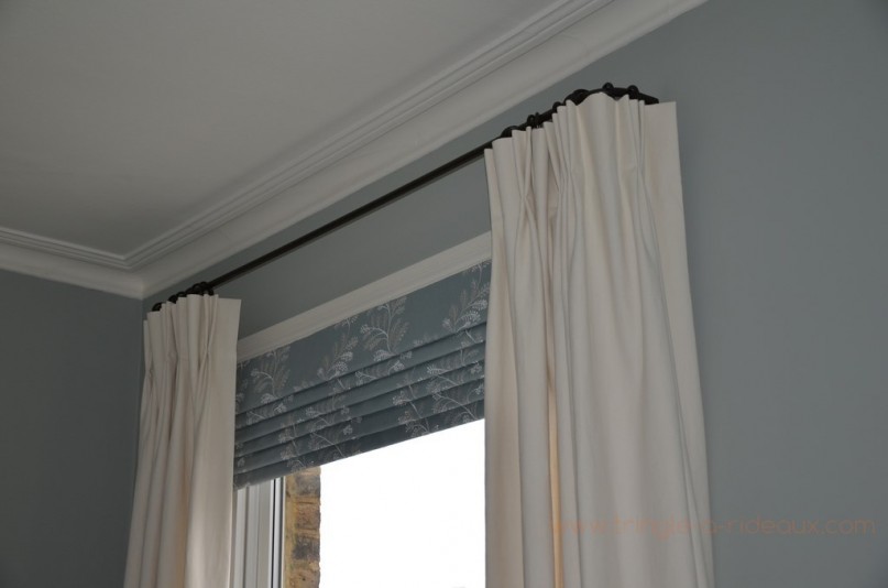 Tringle à rideaux Luberon simple 16 sur-mesure en fer forgé