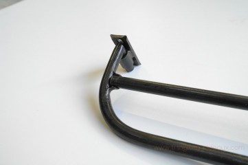 Tringle à rideaux Luberon naissance double 16 sur-mesure en fer forgé - détail