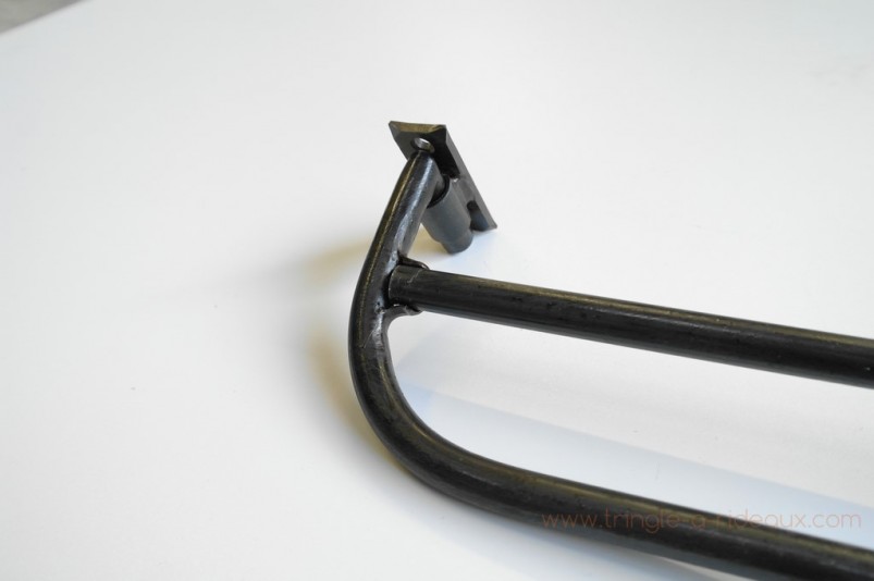 Tringle à rideaux Luberon naissance double 16 sur-mesure en fer forgé - détail