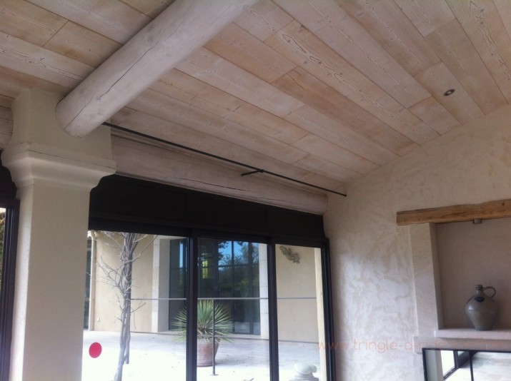 Tringle à rideaux Mur à Mur 16 sur-mesure en fer forgé - exemple