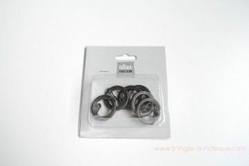 Anneau Houlès © pour tringle à rideaux - lyre boite de 6