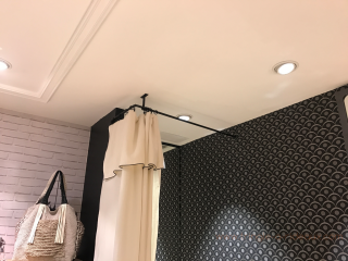 Anneau Houlès © pour tringle à rideaux - exemple