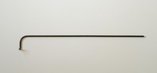 Tringle à rideaux Luberon naissance simple 12 sur-mesure en fer forgé - produit