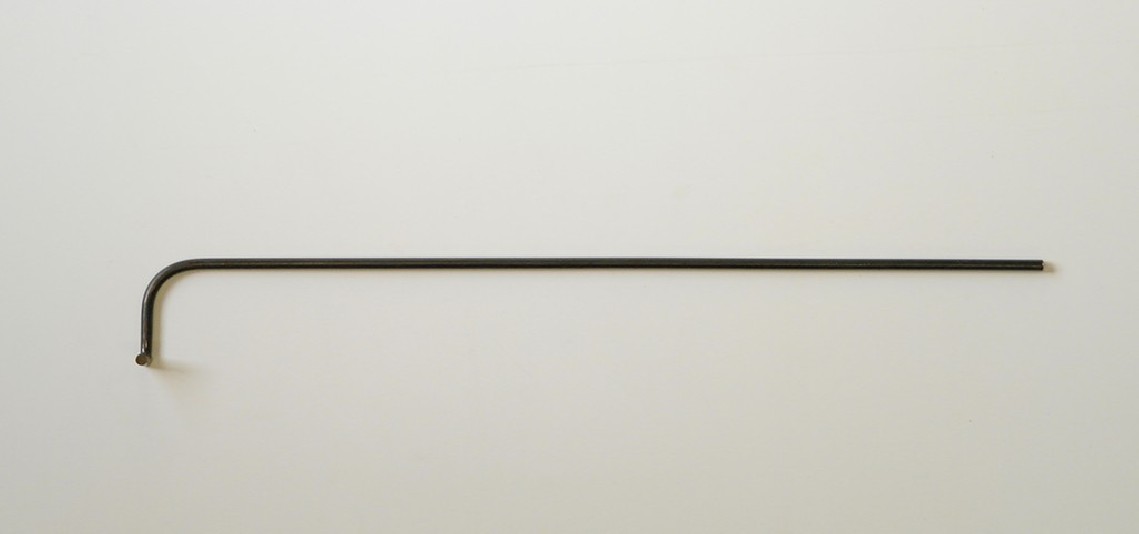 Tringle à rideaux Luberon naissance simple 12 sur-mesure en fer forgé - produit