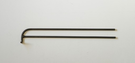 Tringle à rideaux Luberon naissance double 16 sur-mesure en fer forgé - produit