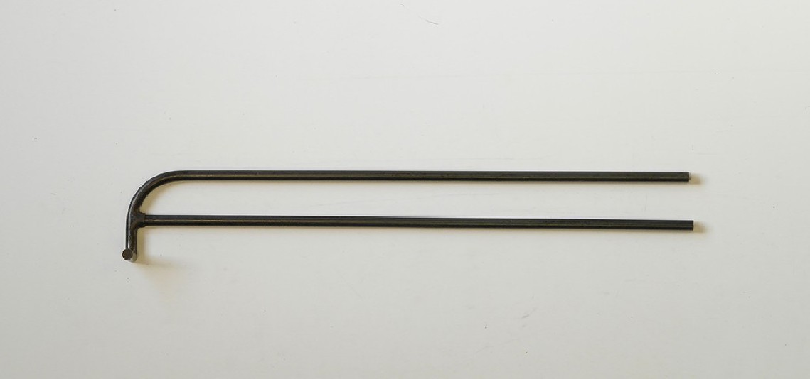 Tringle à rideaux Luberon naissance double 16 sur-mesure en fer forgé - produit