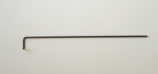 Tringle à rideaux Coudée naissance simple 12 sur-mesure en fer forgé - produit