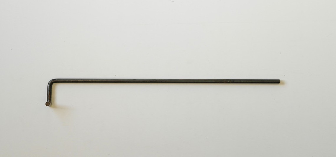 Tringle à rideaux Coudée naissance simple 16 sur-mesure en fer forgé - produit