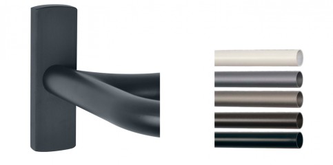Tringle Bastide Corner Double Naissance Noir Couverture