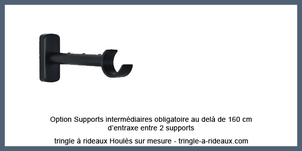 aide sur Option Supports Intermédiaires tringle à rideaux sur mesure Houles