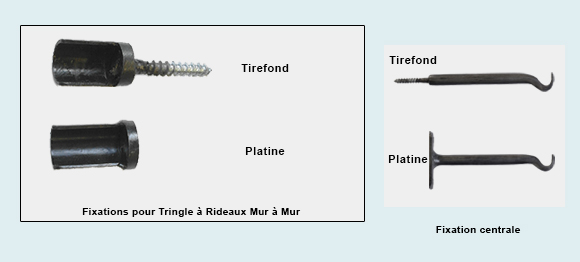 fixation pour tringle à rideaux Mur à Mur - test.tringle-a-rideaux.com fixation pour tringle à rideaux Provencale - test.tringle-a-rideaux.com