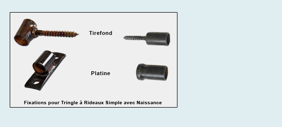 fixation pour tringle à rideaux Provencale - tringle-a-rideaux.com fixation pour tringle à rideaux Provencale - tringle-a-rideaux.com
