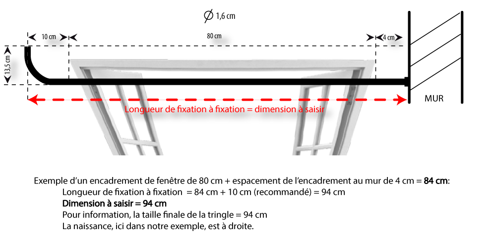 tringle à rideaux naissance simple luberon 16 french rod -tringle-a-rideaux.com tringle à rideaux naissance simple luberon 16 french rod - tringle-a-rideaux.com